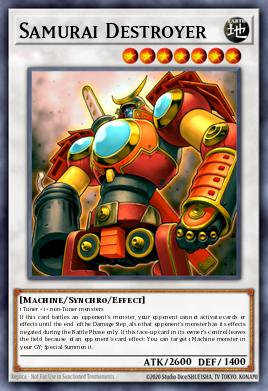 Samurai Destruidor — OTS Tournament Pack 26 EN008