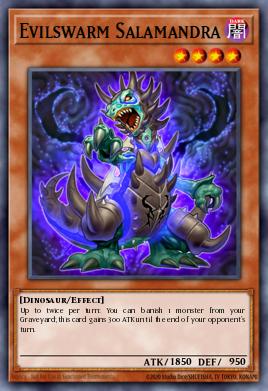 Hordeum Maligno Salamandra — Dinosmasher's Fury Structure Deck EN015