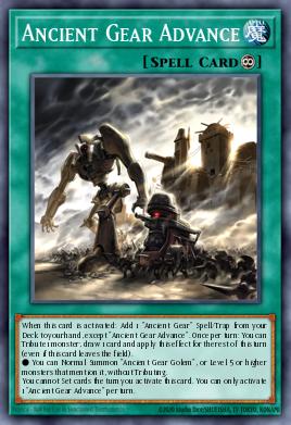 Ancient Gear Advance — 2025 Mega-Pack Tin EN194