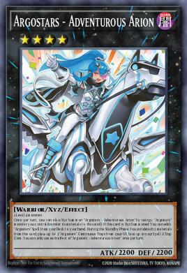 Argostars - Adventurous Arion — Duelist's Advance EN045