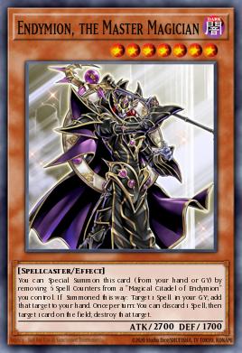 Endymion, o Mago Mestre — Spellcaster's Command Structure Deck: Special Edition EN001