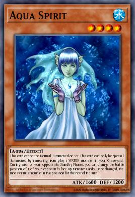Espírito da Aqua — Structure Deck: Freezing Chains EN021