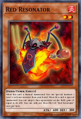 Ressonador Vermelho — Structure Deck: Soulburner EN020