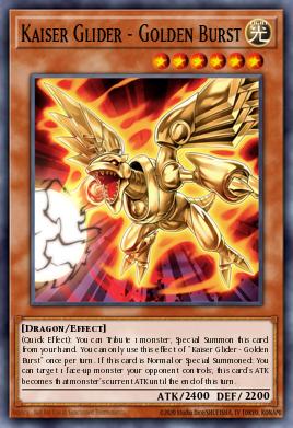 Planador Kaiser - Explosão Dourada — Legendary Duelists: Season 3 EN136