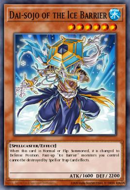 Dai-sojo da Barreira de Gelo — Structure Deck: Freezing Chains EN014