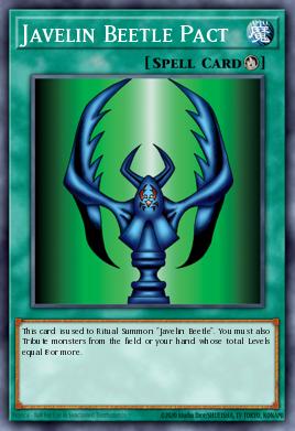 Pacto com o Besouro Javelin — Premium Pack (TCG) EN012