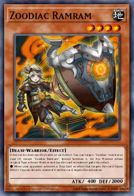 Carneríete Zoodíaco — OTS Tournament Pack 5 EN008