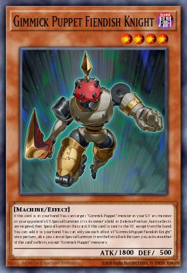 Gimmick Puppet Fiendish Knight — Maze of the Master EN047
