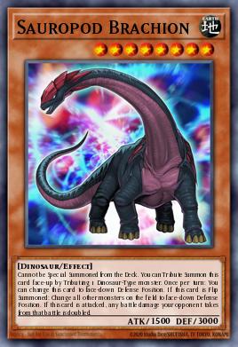 Bráquio Sauropod — Ancient Prophecy: Special Edition EN095