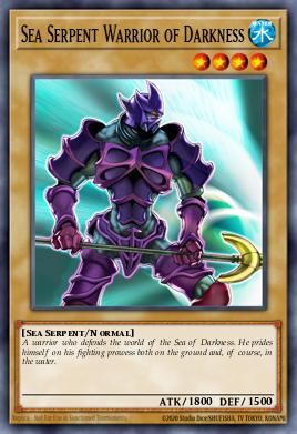 Gerreiro da Serpente Marinha das Trevas — Structure Deck: Fury from the Deep EN003