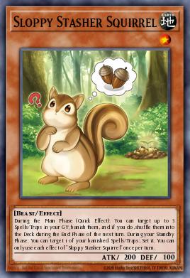 Sloppy Stasher Squirrel — Maze of Muertos EN036
