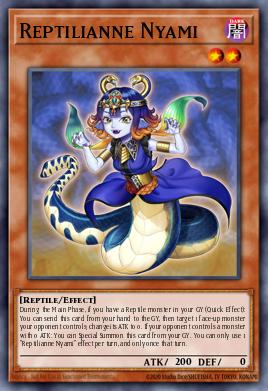 Nyami Reptiliana — Burst of Destiny EN019