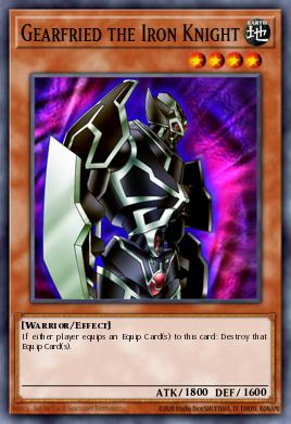 Gearfried, o Cavaleiro de Ferro — Speed Duel Tournament Pack 1 EN009