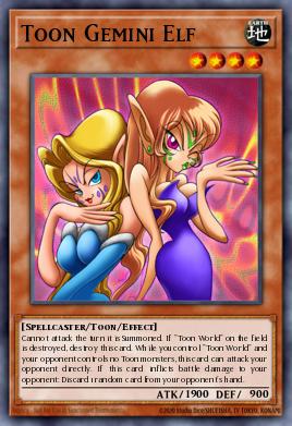 Elfos Gêmeos Toon — Legendary Duelists: Season 1 EN059