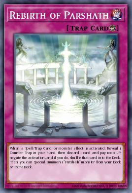 Renascimento de Parshath — Structure Deck: Wave of Light EN031
