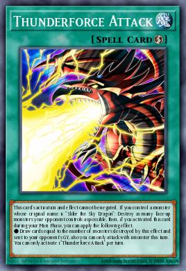 Ataque Força Trovão — Egyptian God Deck: Slifer the Sky Dragon EN003