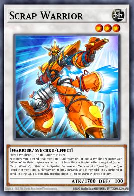 Scrap Warrior — Legendary 5D's Decks ENY33