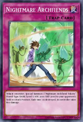 Arquidemônios dos Pesadelos — Dinosmasher's Fury Structure Deck EN035