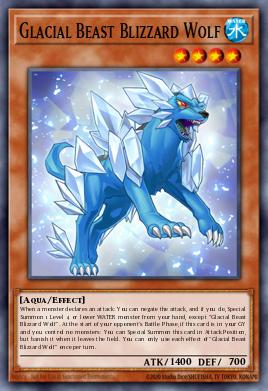 Fera Glacial Lobo da Nevasca — Battles of Legend: Armageddon EN031