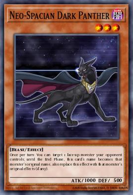 Pantera Negra Neoespacial — Duelist Pack: Jaden Yuki 2 EN007