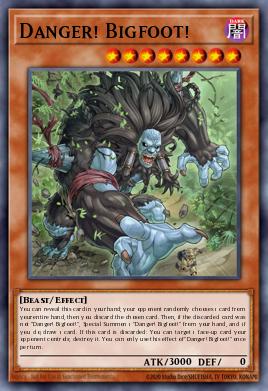 Perigo! Pé-grande! — Structure Deck: Dark World EN018