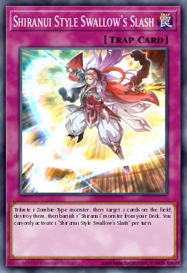 Estilo Shiranui do Corte da Andorinha — 2016 Mega-Tin Mega Pack EN228