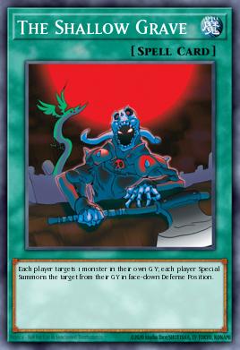 O Túmulo Pouco Profundo — Rise of the Dragon Lords Structure Deck EN023