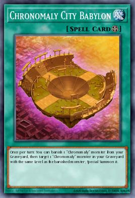 Cronomalia Cidade Babilônia — Premium Gold EN008