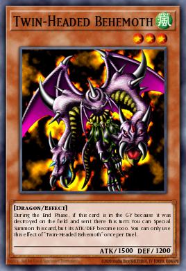 Behemoth de Duas Cabeças — Speed Duel Tournament Pack 5 EN018