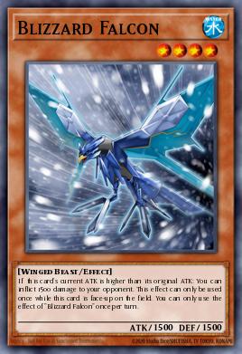 Falcão da Nevasca — Lord of the Tachyon Galaxy Sneak Peek Participation Card EN012