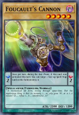 Canhão de Foucault — Pendulum Evolution EN024