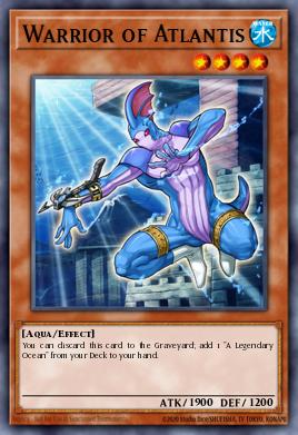 Guerreiro de Atlântica — Realm of the Sea Emperor Structure Deck EN013