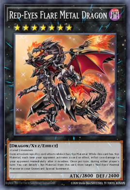 Dragão Metálico Chamejante de Olhos Vermelhos — Legendary Duelists: Season 1 EN015