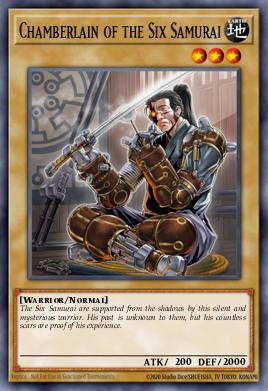 Camareiro dos Seis Samurai — Super Starter: Space-Time Showdown EN007