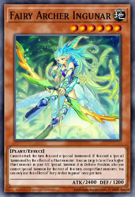 Arqueira Feérica Ingunar — Blazing Vortex Premiere! promotional card EN030