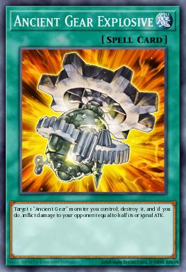 Explosivo do Mecanismo Antigo — Structure Deck: Machine Re-Volt EN019