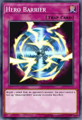 Hero Barrier — Duelist Pack: Jaden Yuki 2 EN027