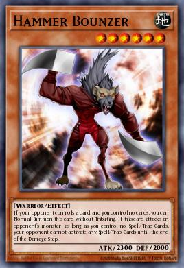 Hammer Bounzer — Galactic Overlord Sneak Peek Participation Card EN009