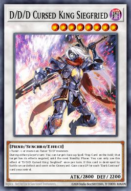 D/D/D Siegfried, o Rei Amaldiçoado — Pendulum Domination Structure Deck EN042