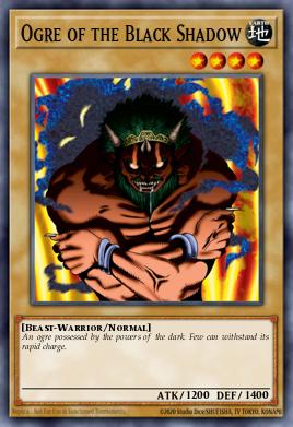 Ogre da Sombra Negra — Starter Deck: Kaiba 019