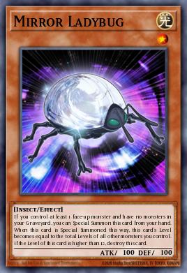 Mirror Ladybug — Starstrike Blast Sneak Peek Participation Card EN002