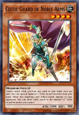 Guarda Celta das Armas Nobres — Yu-Gi-Oh! The Dark Side of Dimensions Movie Pack: Gold Edition EN048