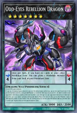 Dragão da Rebelião de Olhos Anômalos — Legendary Arc-V Decks ENO27