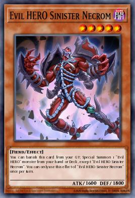 HERÓI Maligno Necrom Sinistro — OTS Tournament Pack 27 EN017