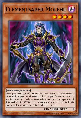 Sabrelemento Molehu — Flames of Destruction Special Edition EN024