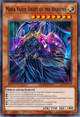 Maha Vailo, Luz dos Céus — Blazing Vortex Premiere! promotional card EN024