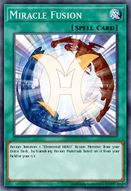 Fusão Miraculosa — HERO Strike Structure Deck EN024
