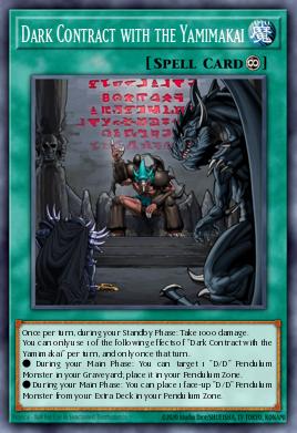 Pacto Obscuro com Yamimakai — Pendulum Domination Structure Deck EN023