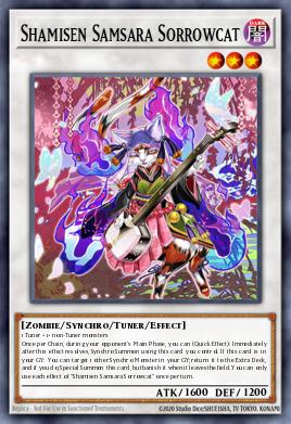 Shamisen Samsara Sorrowcat — Darkwing Blast EN044