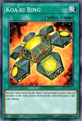 Koa'ki Ring — Starstrike Blast Sneak Peek Participation Card EN056